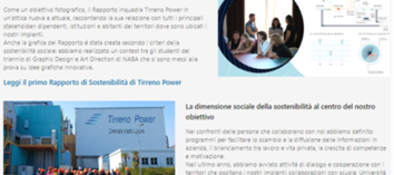 Tirreno Power sostenitibilità ambientale