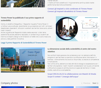 Tirreno Power sostenitibilità ambientale